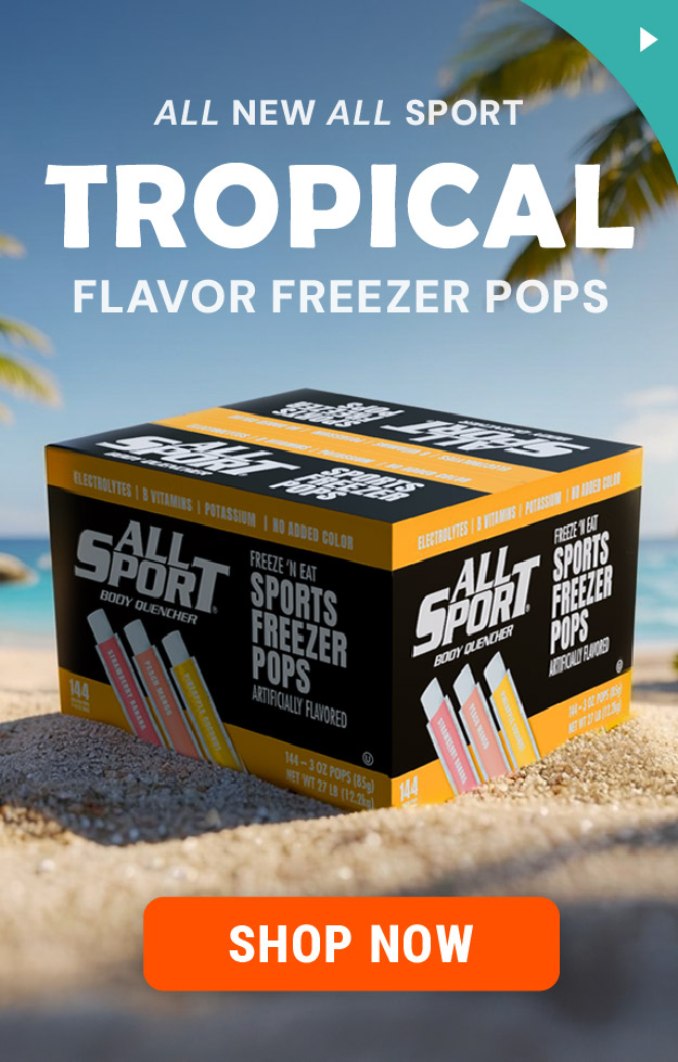 All Sport Tropical Freezer Pops | Hydration Depot