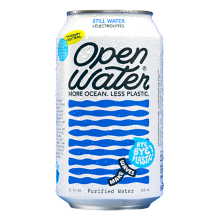 Open Water Purified Electrolyte Water Aluminum Cans - 1