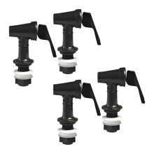 Gatorade Cooler Replacement Spigot - 4 Pack Black