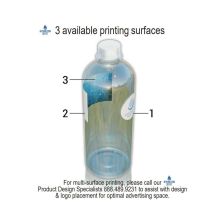 Premium Custom Branded 16.9 oz Smooth Cylinder Water Bottles - 4