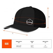 Chill-Its 8937 Performance Cooling Baseball Hat - 3