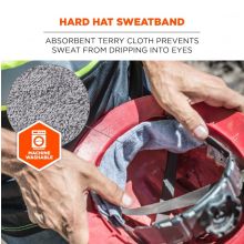 Hard Hat Sweatband Liner - 3
