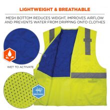 Hi-Vis Safety Cooling Vest - 1