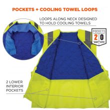 Hi-Vis Safety Cooling Vest - 2
