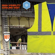 Hi-Vis Safety Cooling Vest - 5