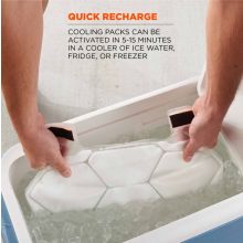 Chill-Its 6230 Cooling Vest w/Ice Packs - 2