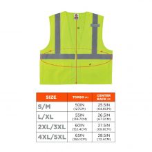 GloWear 8220Z Mesh Hi-Vis Safety Vest - 6