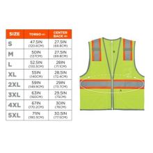 GloWear 8246Z Mesh Hi-Vis Safety Vest - 3