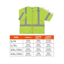 GloWear 8320Z Standard Hi-Vis Safety Vest - 3