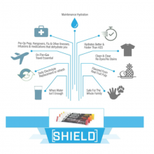 Shield ZERO Electrolyte Hydration Single Serve Powder Sticks - 3