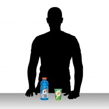 Gatorade Waxed Logo Paper Cups - 1