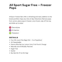 ll Sport Zero Sugar Case of Freeze Pops - 3