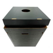 Disposable Trash Container Black - 2