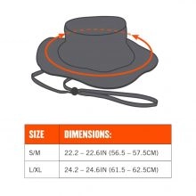 Hi-Vis Ranger Hat - Microfiber Cooling - 4