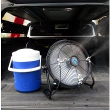Solar Powered Portable Outdoor Misting Fan -2