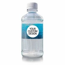Premium Custom Branded 12 oz Smooth Cylinder Water - 1