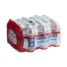 Crystal Geyser Alpine Spring Water Case