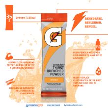 Gatorade Bulk Thirst Quencher Powder Sticks - 3