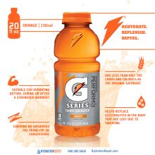 Gatorade 20 oz Wide Mouth Bottles - 2