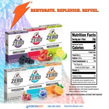 Gatorade Zero Bulk Thirst Quencher Powder Nutritional Facts-2