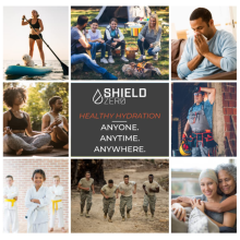 Shield ZERO Sugar Electrolyte Hydration Shield ZERO Sugar Electrolyte Hydration - Ready to Drink 16.9oz Bottles - 5