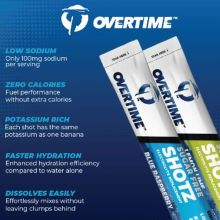 Overtime Sugar Free Lemon Lime Shotz - 3