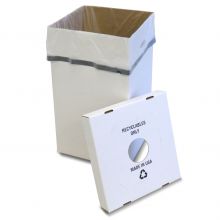 Disposable Trash Container Black - 1