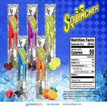 Sqwincher Sqweeze ZERO Sugar Free Assorted Freezer Pops - 1