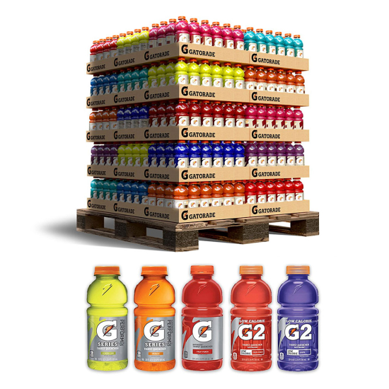 Gatorade 12 oz Ready-to-Drink Sports Drink Bottles - Mix and Match Flavors
