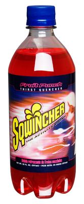 Sqwincher Ready-To-Drink Fruit Punch 20 oz. Bottles