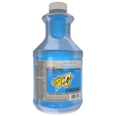 Sqwincher Zero Mixed Berry 64 oz Liquid Concentrate - Sugar Free