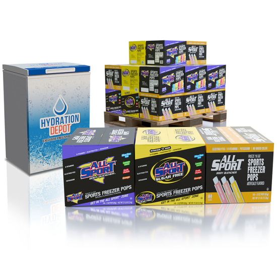 All Sport All Inclusive Pops Bundle w/Freezer