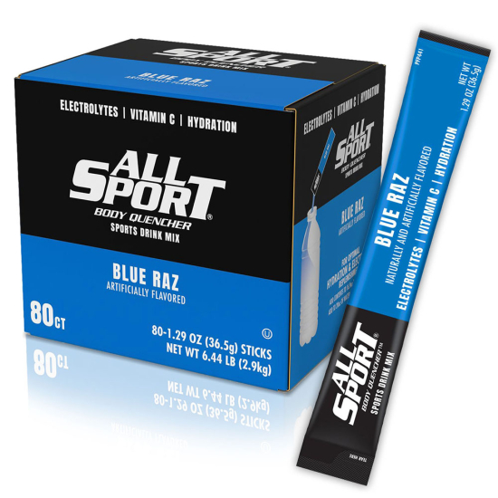 All Sport Body Quencher Powder Stick, Blue Raz