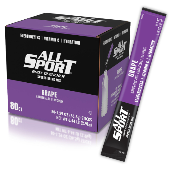 All Sport Body Quencher Powder Stick, Grape
