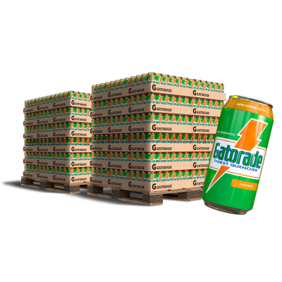 Gatorade Can 2 Pallet 200 Case Bundle - Orange