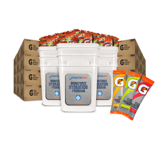 Gatorade Individual Powder Sticks Bundle - 7680 Sticks for 100 Employees