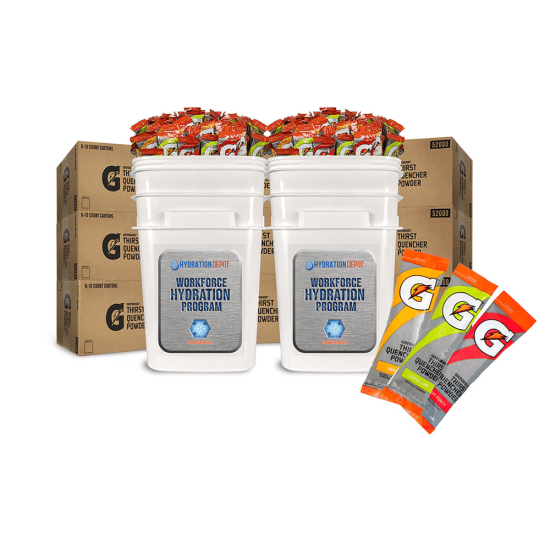 Gatorade Individual Powder Sticks Bundle - 3840 Sticks for 50 Employees 