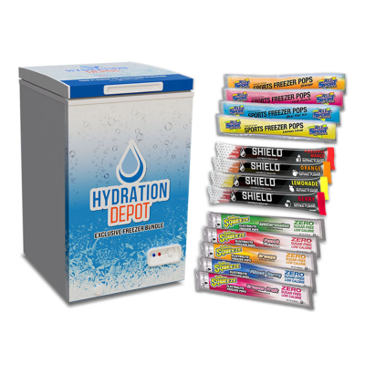 All Sport, Shield and Sqwincher Freezer Pop Bundle w/ Freezer 