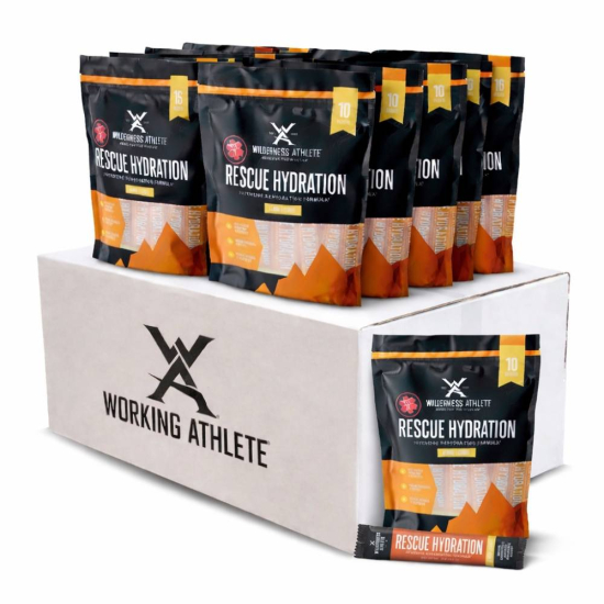 Rescue Hydration By Wilderness Athlete - Lemon Coconut 200 Pack 