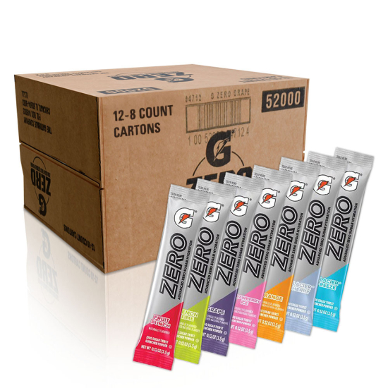 Gatorade Zero Single Serve Sticks - 96 count - Single Flavor Case