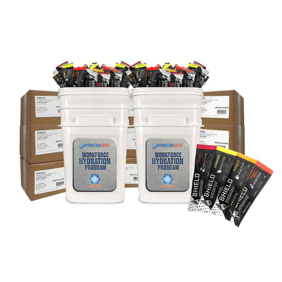 Shield & Shield Zero Individual Powder Sticks Bundle - 3000 for 50 Employees 