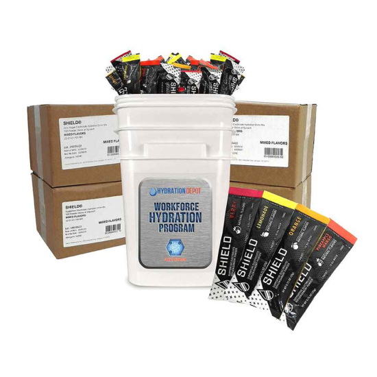 Shield & Shield Zero Individual Powder Sticks Bundle - 1500 for 25 Employees