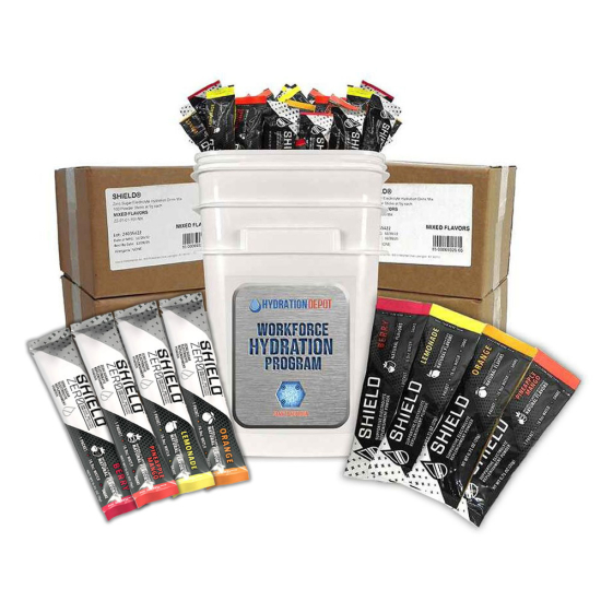 Shield & Shield Zero Individual Powder Sticks Bundle - 1500 for 25 Employees