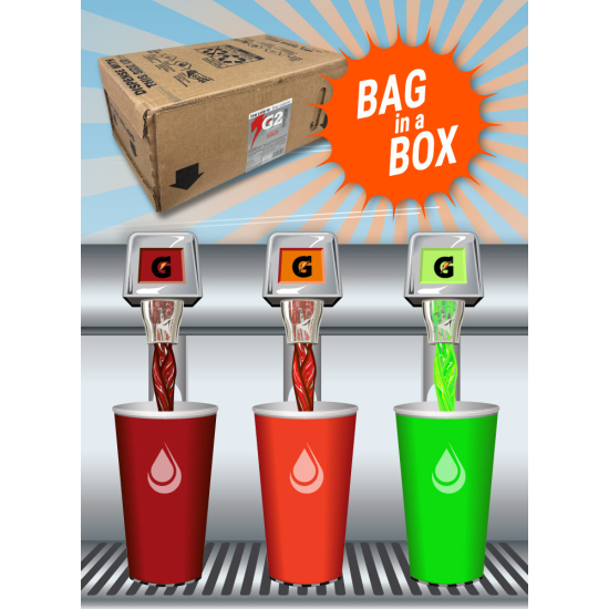 Gatorade Bag In Box Concentrate 3 Gallon