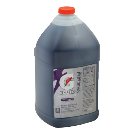 4 Pack Gatorade Fierce Grape 1 Gallon Liquid Concentrate