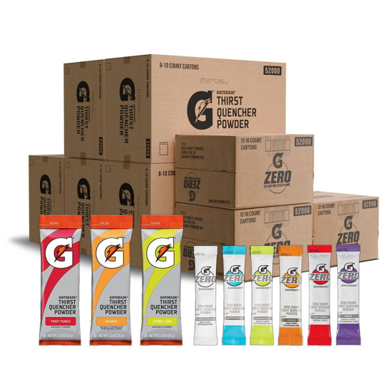 Gatorade and Zero Exclusive Hydration Depot Bundle - 840 Sticks