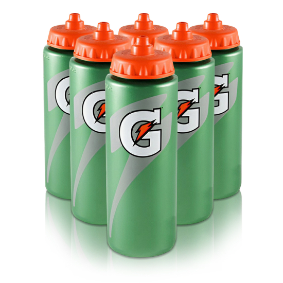 Gatorade 20 oz Squeeze Bottle - 6 Pack