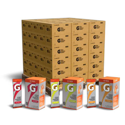 Gatorade Thirst Quencher Powder Sticks Industrial Pallet Bundle - 7200 Sticks