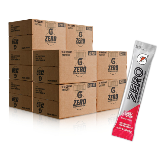 Gatorade Zero Single Serve Fruit Punch Sticks - 960ct Bulk Pack