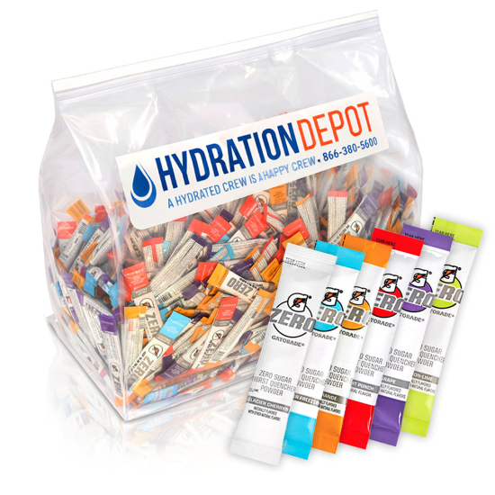 Gatorade Zero Single Serve Sticks - Variety Pack - 720 Sticks